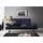W.Schillig 2-Sitzer "broadway, Designsofa mit tollem Sitzkomfort", blau (blau z59), B:216cm H:94cm T:96cm, Longlife Xtra-Leder Z59: Glattleder mit modischer Prägung.
