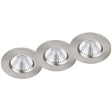 Trio Leuchten Zagros 3er Set, LED 650710307,