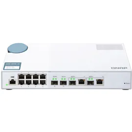 QNAP QSW-M408-2C 8 Port Desktop Switch Web Managed 1G/2xCombo 10G SFP+