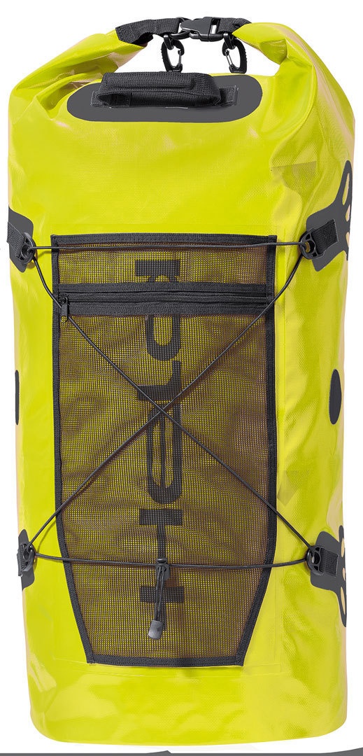 Held Roll-Bag Bagage tas, zwart-geel, 60l+