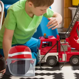 Relaxdays Feuerwehrhelm Kinder Einheitsgröße