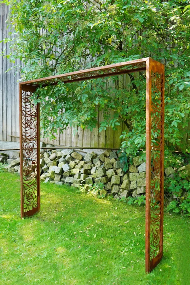 Badeko Rosenbogen „Lienz“ in Edelrostoptik