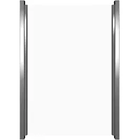 GROJA Sichtschutzelement 120 x 180 cm Transparent/Glas
