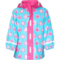 Playshoes Regenjacke Eulen Blau 140