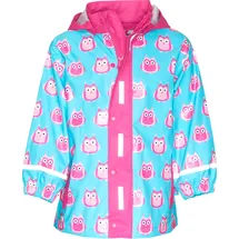 Playshoes Regenjacke Eulen Blau 140