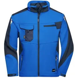 Softshelljacke "JN844" - M - royal/navy