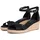 Tommy Hilfiger Mid Wedge Espad X Cross Damen Schwarz 37