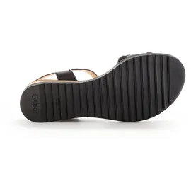 Gabor Damen Sandalette in schwarz | Gr.: 41