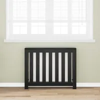 vidaXL Heizkörperabdeckung Schwarze Eiche 104 x 20 x 82 cm