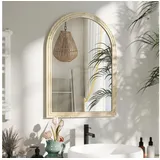 Homcom Wandspiegel 50 x 70 cm Beige