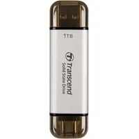 Transcend ESD310S Silver 1TB, USB-A 3.1/USB-C 3.1 (TS1TESD310S)