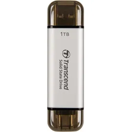 Transcend ESD310S Silver 1TB, USB-A 3.1/USB-C 3.1 (TS1TESD310S)