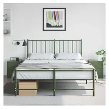 vidaXL Nachtschrank 2 Stk. 34,5 x 39 x 44 cm Grün