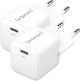 Intenso Power Adapter W30C GaN USB-Ladegerät 30 W, Innenbereich Ausgangsstrom (max.) 3 A USB-C Anzahl Ausgänge: 1