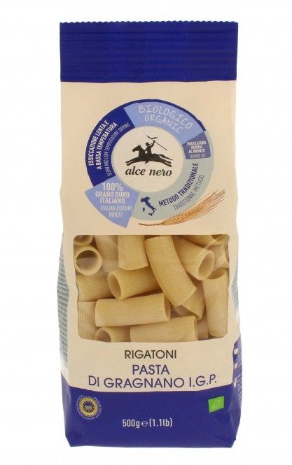 Alce Nero Semolina Rigatoni bio 500g