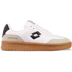 Sneaker LOTTO, Gr. 36, schwarz-weiß (weiß, schwarz), Synthetik, clean, sportlich, Schuhe, - mit stark gepolsterter Zunge