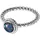 Nenalina Ring 925 Silber Geburtsstein Oktober in grau, | Gr.: 52