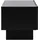 VCM Cuenca TV-Lowboard 160 x 47 x 45 cm Schwarz Glas/Holz/MDF/Melamin/Holzwerkstoff