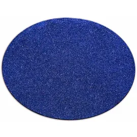 Primaflor Weihnachtsbaum Unterlage Glimmer Rund - Blau, - Ø 50cm