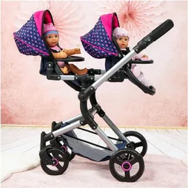 Bayer - Twin Pram - Neo - Purple 26254AA)