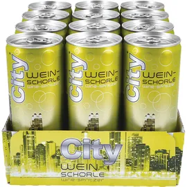 City Weinschorle Weiß (12 x 0.25l)