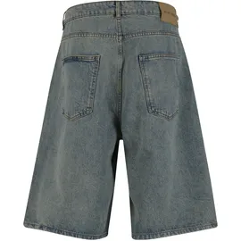 2y studios Jeansshorts 2Y STUDIOS "2Y Studios Junan Baggy Basic Shorts", Herren, Gr. 32, Normalgrößen, sand blau, 100% Baumwolle, unifarben, Jeans Jeansshorts