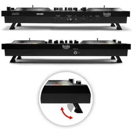 Hercules DJ Control Inpulse T-7 DJ-Controller mit Kopfhörer, DJ Controller