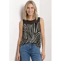 STREET ONE Mesh-Top Schwarz 38