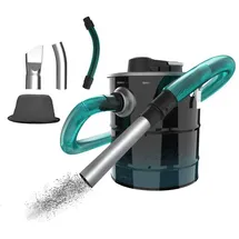 Cecotec Conga Ash 4000 Home. 1200W Leistung, Saugkraft 18kPa, Metallbeschichteter Schlauch, Metallgitterfilter, 38mm Düse