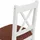 Mendler Esszimmerstuhl HWC-F77 Stoff terrakotta weiß 2er Set