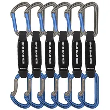 DMM Shadow Quickdraw 12cm 6er Expressschlingen-Set-Blau-12