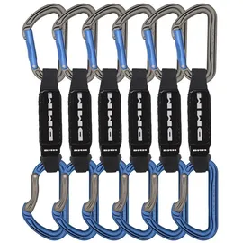 DMM Shadow Quickdraw 12cm 6er Expressschlingen-Set-Blau-12