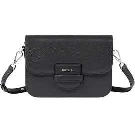 Roeckl Cara Umhängetasche Small Leather Black/Silver