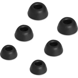 kwmobile 6x Silikonaufsätze für Huawei FreeBuds Pro - Ersatz Ohrstöpsel in 3 Größen - Ear Tips für In-Ear Kopfhörer - Zubehör Ersatzpolster... - Schwarz