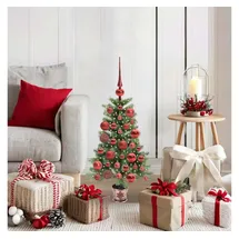 vidaXL Weihnachtsbaum mit 150 LEDs Grün 90 cm