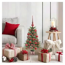 vidaXL Weihnachtsbaum mit 150 LEDs Grün 90 cm