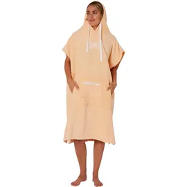 OCEAN & EARTH Ocean Earth Ladies Hooded Poncho Peach