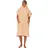 OCEAN & EARTH Ocean Earth Ladies Hooded Poncho Peach