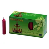 kcb uma gmbh Pyramidenkerzen 14 x 70 mm 50 St. rot