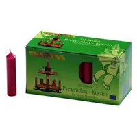 kcb uma gmbh Pyramidenkerzen 14 x 70 mm 50 St. rot