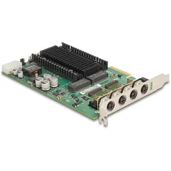 Delock Netzwerkadapter - PCIe x4 - Gigabit Ethernet (PoE+)
