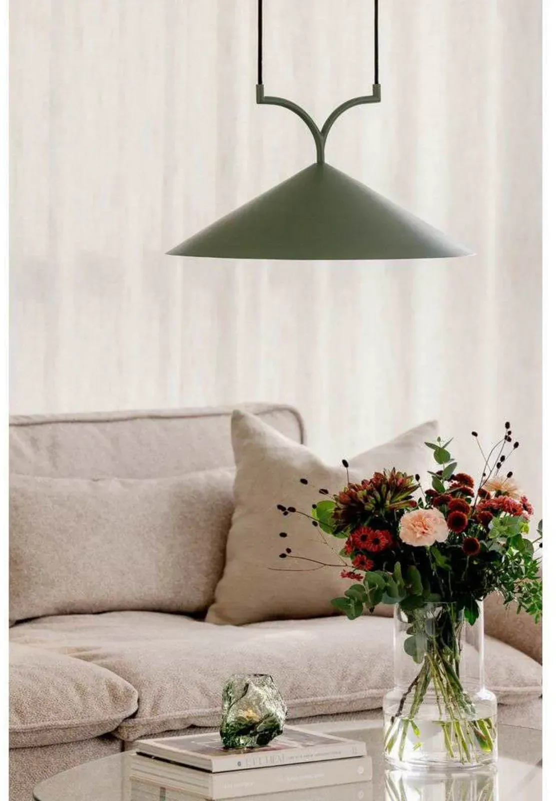Pendelleuchte Globen Lighting, Grün, für Wohnzimmer, Metall, Design - 28