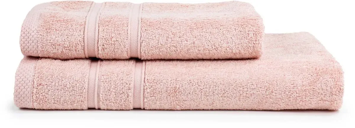 The One Towelling Handtuch 'Bamboo' T1-BAMBOO50 salmon 50 x 100 cm