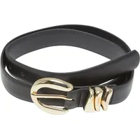 URBAN CLASSICS Chunky Multiple Loop Synthetic Leather Belt -