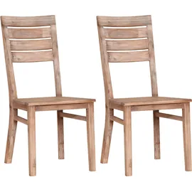 GUTMANN FACTORY Esszimmerstuhl Tunis beige 2er Set