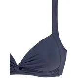 LASCANA Triangel-Bikini, in Bralette-Form, blau