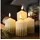 MARELIDA LED Kerzenset LIV 10 cm 4 St. weiß gold