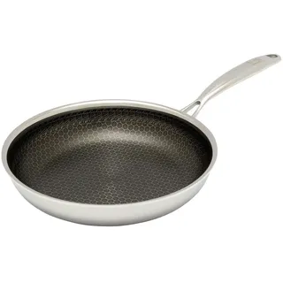 hensslers Henssler Schnelle Nummer Edelstahl-Pfanne, Ø 20 cm - Höhe 4 cm