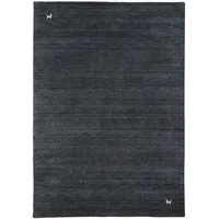 Pergamon Natur Teppich Indo Nepal Gabbeh Shiva Anthrazit 120x180cm