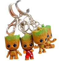 thematys Baby Groot Schlüsselanhänger – Hochwertiges Merchandise aus dem Filmklassiker, Detailgetreue Miniaturfigur I AM GROOT